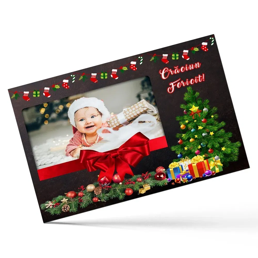 Magneti Personalizati Pentru Crăciun - Model "Crăciun 3" - Set 6 Buc.