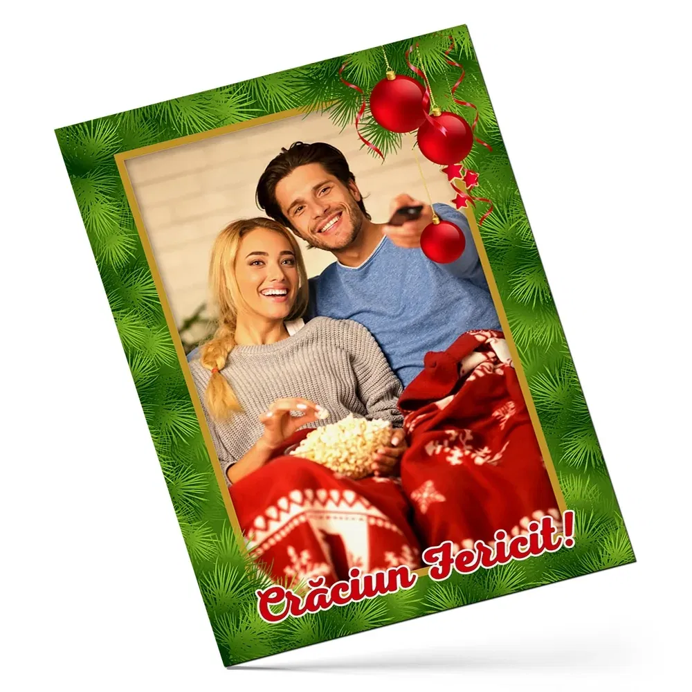 Magneti Personalizati Pentru Crăciun - Model "Crăciun 8" - Set 6 Buc.