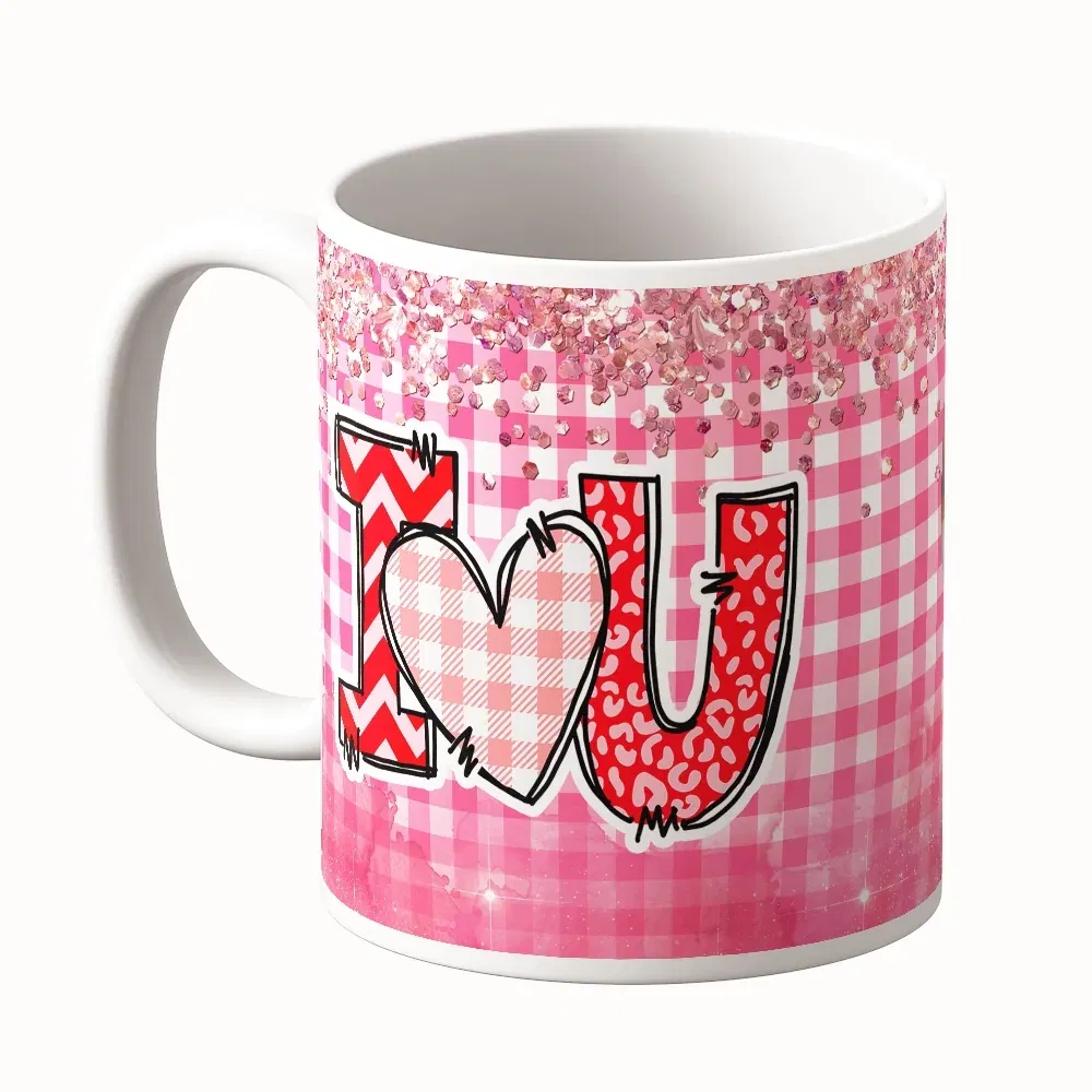 Cană Personalizată - Model "I Love You 2" Cu O Poză Cană Personalizată - Model "I Love You 2" Cu O Poză