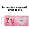 Cană Personalizată - Model "I Love You 2" Cu O Poză Cană Personalizată - Model "I Love You 2" Cu O Poză