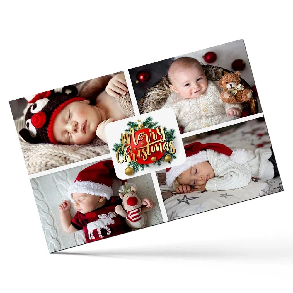 Magneti Personalizati Pentru Crăciun - Model "Crăciun 14" - Set 6 Buc.