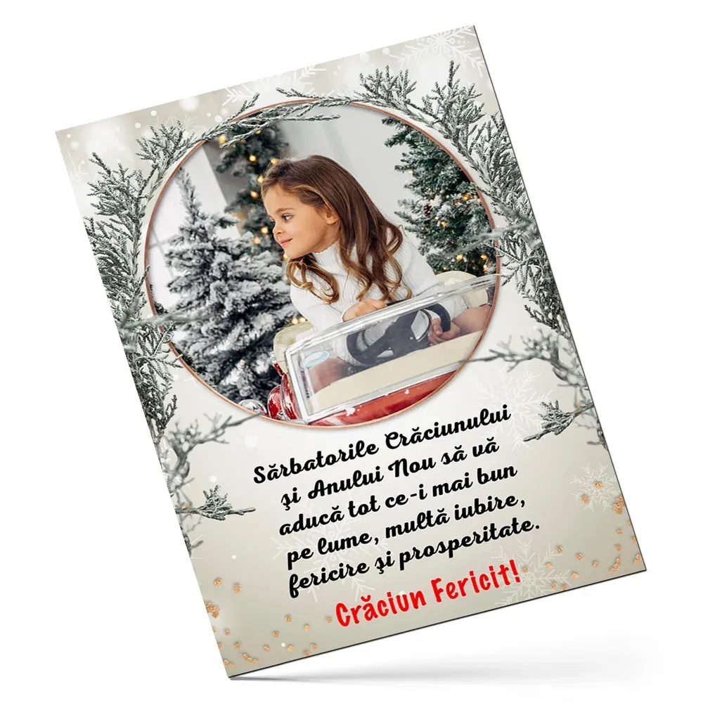 Magneti Personalizati Pentru Crăciun - Model "Crăciun 18" - Set 6 Buc.
