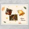 Tablou Personalizat 3 Poze Cu Text - Autumn Memories