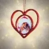 Glob Personalizat 3D - Model “Inimă”, Roșu