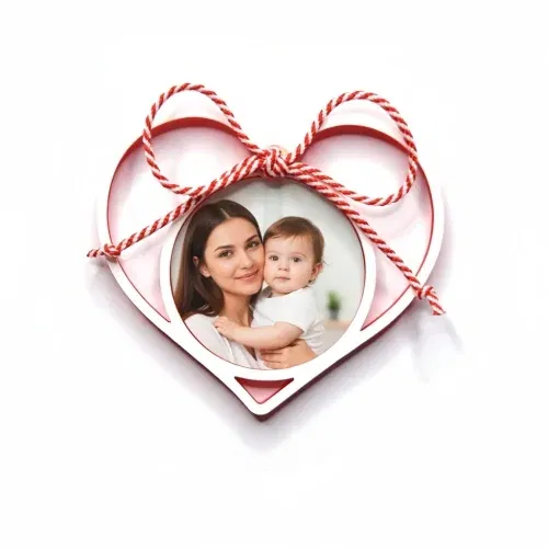 Mărțișor Personalizat 3D Magnetic - Cu Poză