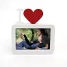 Ramă Foto Personalizată - Model "I Love" cu O Poză
