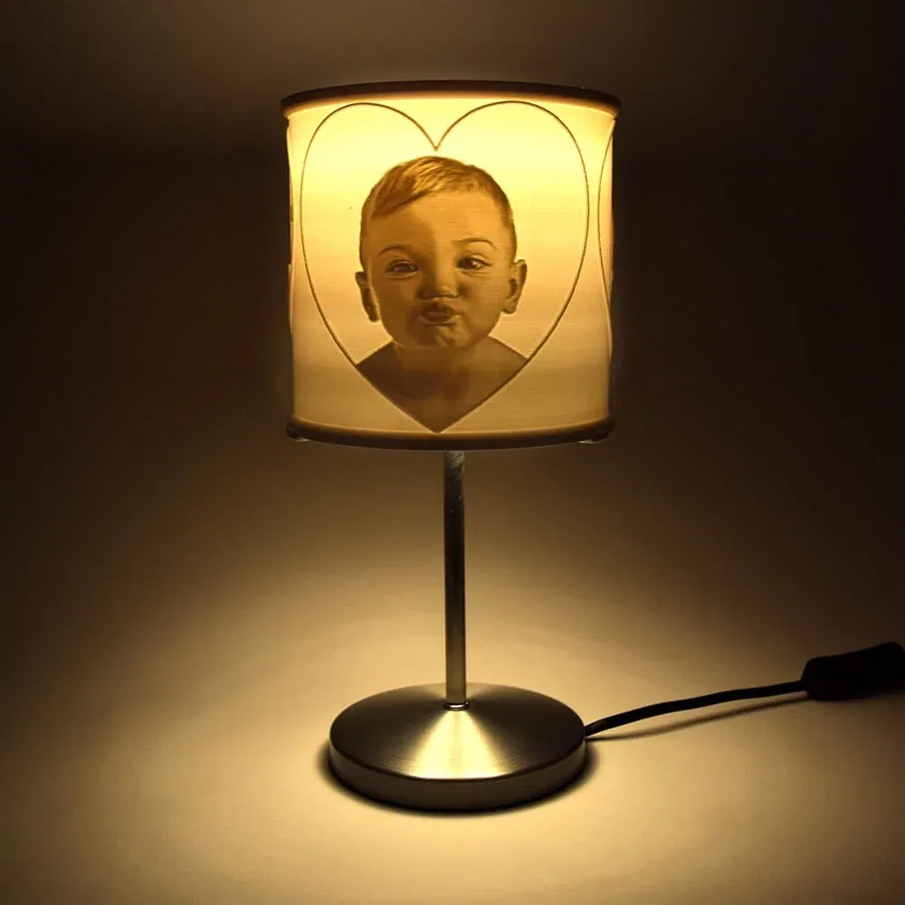 Lampă Memories Personalizată - Model "Hearts" 3 Poze