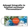 Cană Personalizată - Model "Crăciun De Vis" Cu O Poză Cană Personalizată - Model "Crăciun De Vis" Cu O Poză