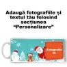 Cană Personalizată - Model "Daruri De Crăciun" Cu O Poză