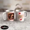 Cană Personalizată - Model "Love Dots" Cu O Poză Cană Personalizată - Model "Love Dots" Cu O Poză