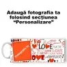 Cană Personalizată - Model "Infinite Love" Cu O Poză