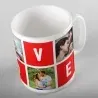 Cană Personalizată - Model "Original Love" Cu Patru Poze