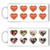 Cană Personalizată - Model "Love Moments" Cu Opt Poze