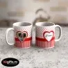 Cană Personalizată - Model "Simple Love" Cu O Poză Și Text