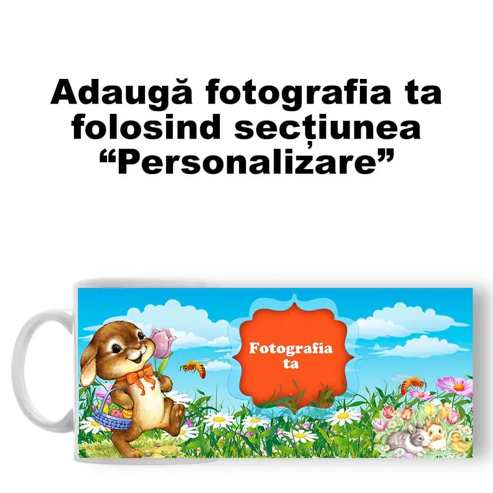 Cană Personalizată - Model Paște "Story Easter"