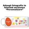 Cană Personalizată - Model Paște "Easter Egg"