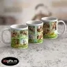 Cană Personalizată - Model "Nature Easter" Cu Șapte Poze
