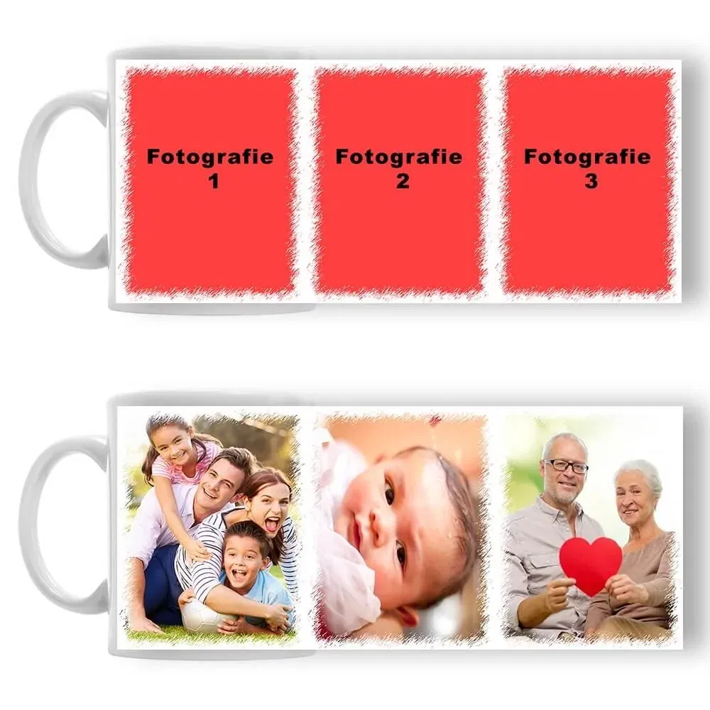 Cană Personalizată - 3 Poze