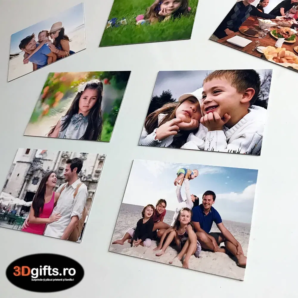 Magneți Foto Mici - set 5 bucăți la 9,6x7cm