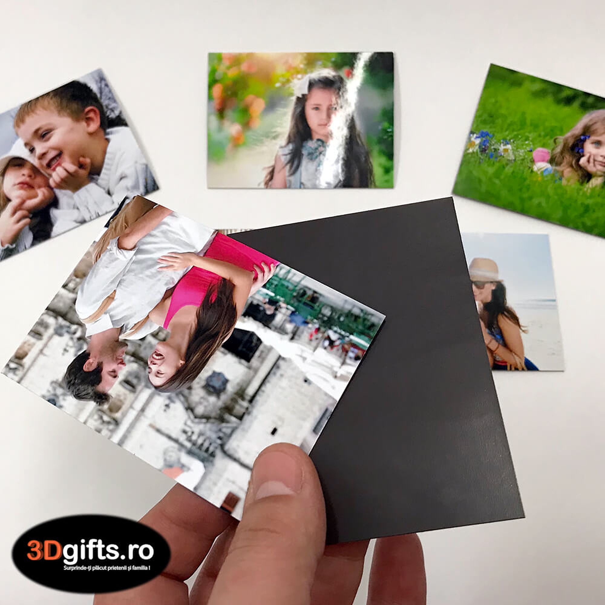 Magneți Foto Mici - set 10 bucăți la 9,6x7cm