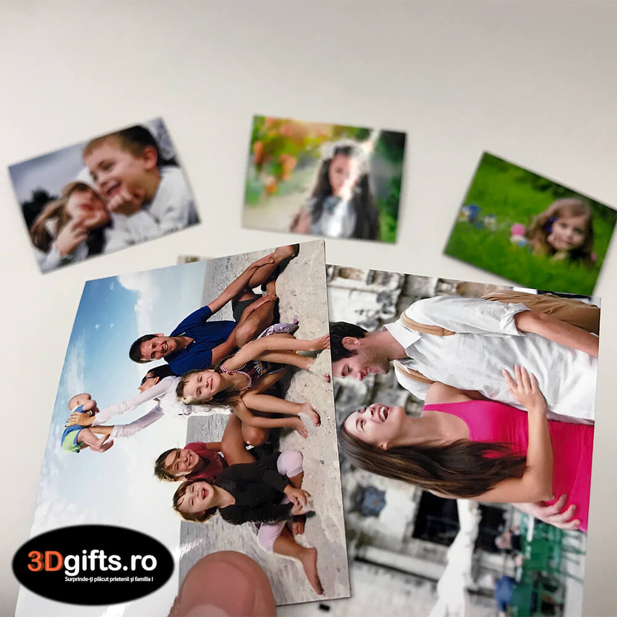 Magneți Foto Mici - set 10 bucăți la 9,6x7cm