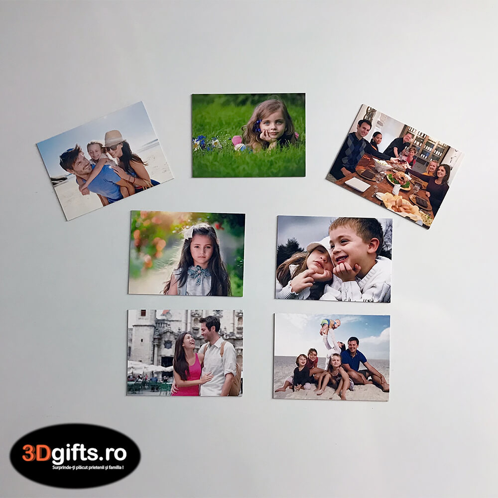 Magneți Foto Mici - set 10 bucăți la 9,6x7cm