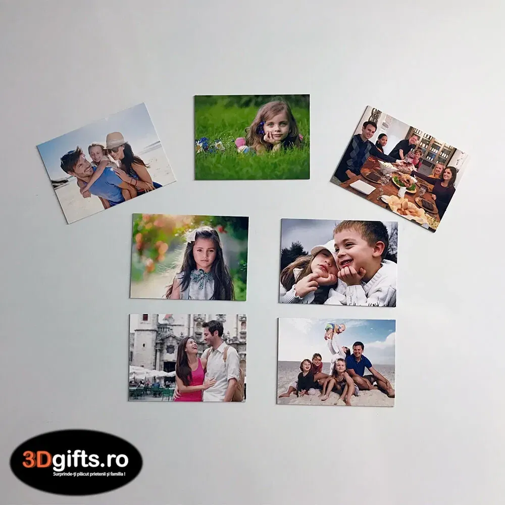 Magneți Foto Mici - set 10 bucăți la 9,6x7cm