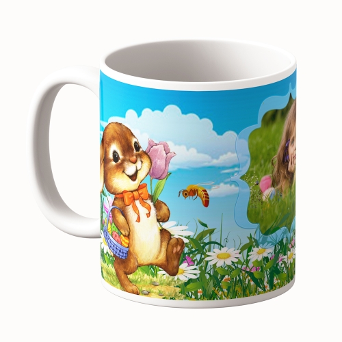 Cană Personalizată - Model "Story Easter" Cu O Poză