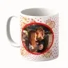 Cană Personalizată - Model "Love Dots" Cu O Poză Cană Personalizată - Model "Love Dots" Cu O Poză