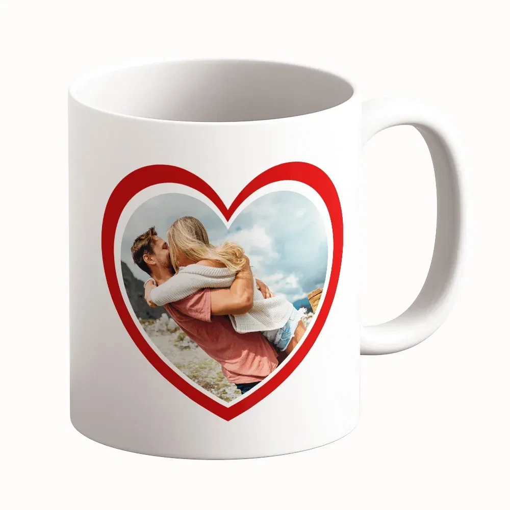 Cană Personalizată - Model "Arrow Love" Cu O Poză