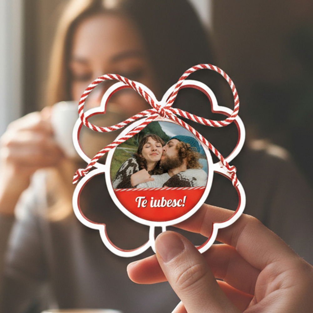 Mărțișor personalizat romantic