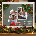 Tablouri personalizate de Crăciun cu amintiri de familie